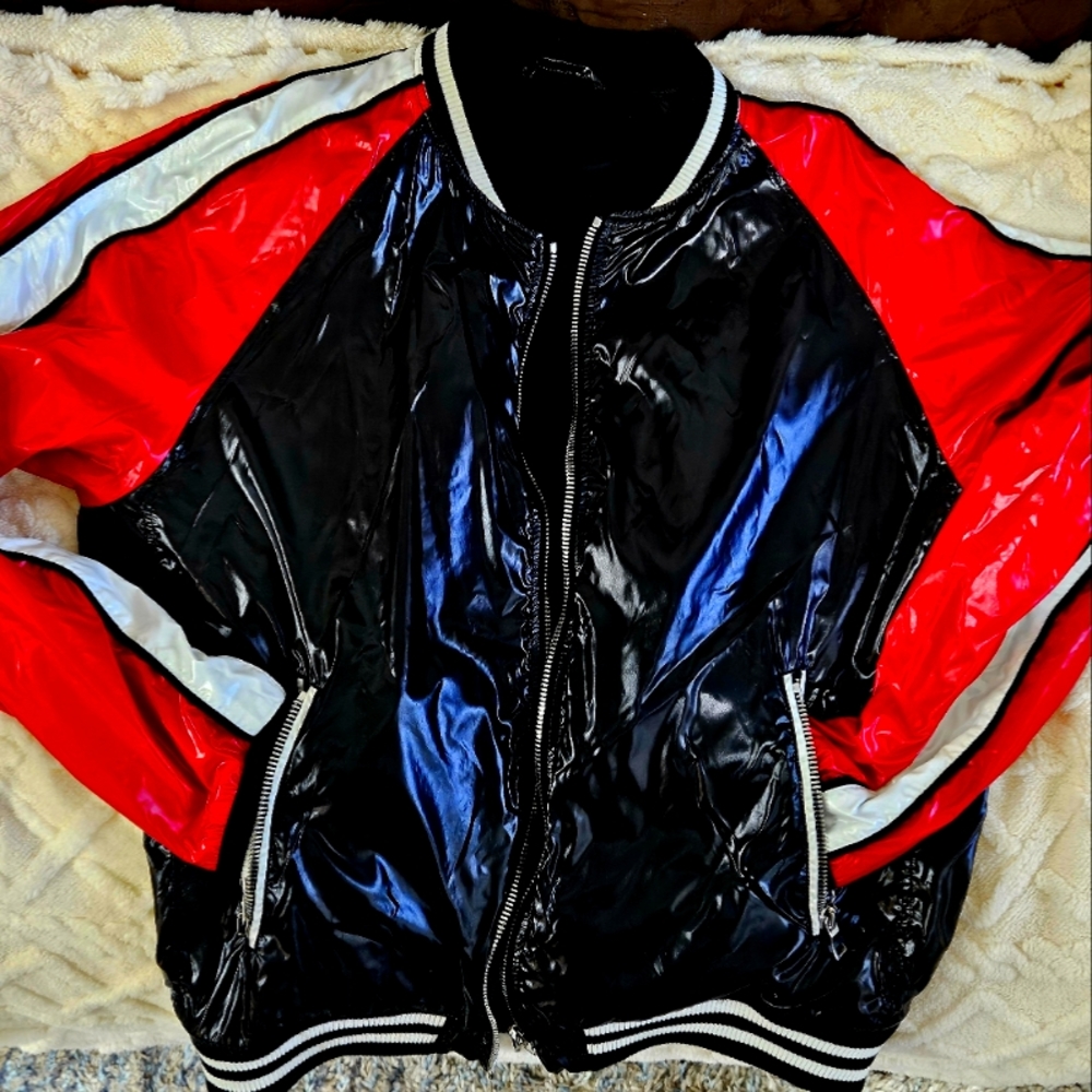 BALMAIN bomber jacket XXL,I m making my closets empty ,I worn three-four times